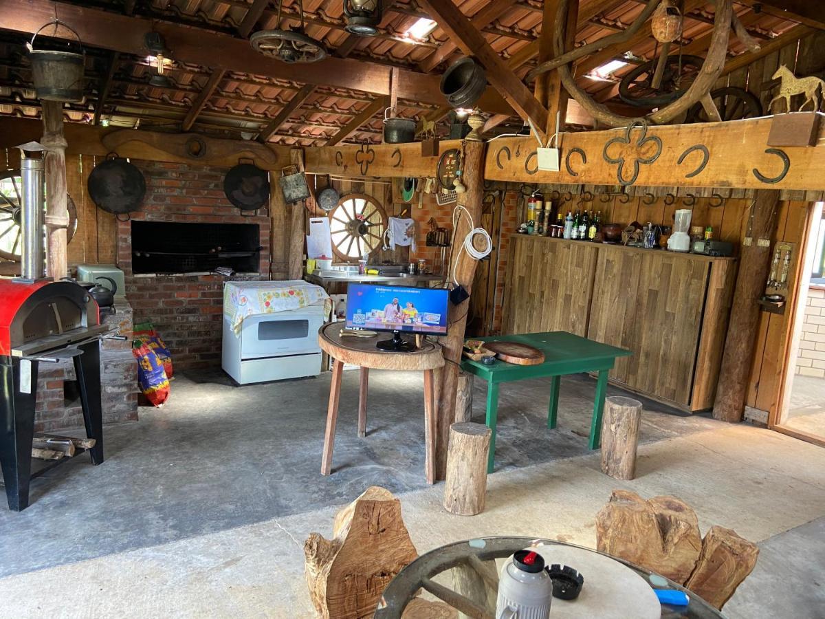 Haras Trevo De Ferro, Praia, Piscina E Campo トーレス エクステリア 写真